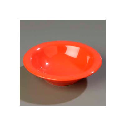 Carlisle 3303652 - Sierrus™ Rimmed Bowl 7-1/4", Sunset Orange - Pkg Qty 24