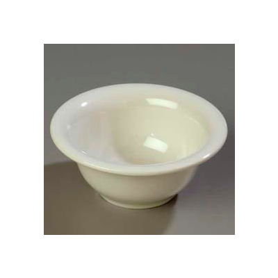 Carlisle 3303842 - Sierrus™ Rimmed Nappie Bowl 5-3/8", Bone - Pkg Qty 24