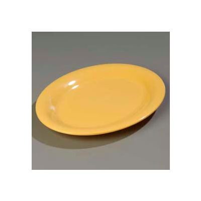 Carlisle 3308222 - Sierrus™ Oval Platter 12" x 9-1/4", Honey Yellow - Pkg Qty 12