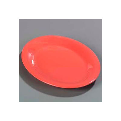 Carlisle 3308252 - Sierrus™ Oval Platter 12" x 9-1/4", Sunset Orange - Pkg Qty 12