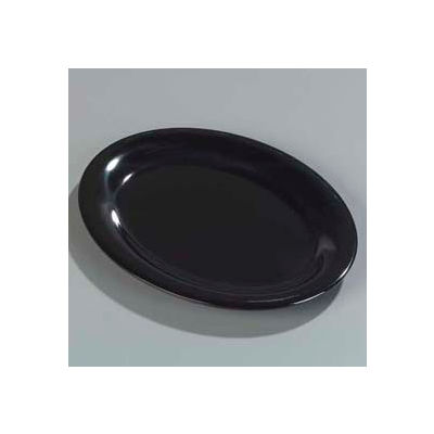 Carlisle 3308603 - Sierrus™ Oval Platter 9-1/2" x 7-1/4", Black - Pkg Qty 24
