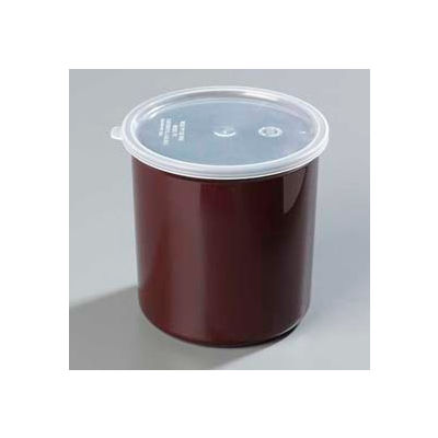 Carlisle 034201 - Poly-Tuf™ Crock W/Lid 2.7 Qt., Brown - Pkg Qty 6