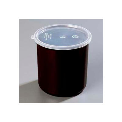 Carlisle 034203 - Poly-Tuf™ Crock W/Lid 2.7 Qt., Black - Pkg Qty 6
