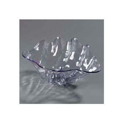 Carlisle 034407 - 5 Qt. Large Shell 19" x 12-7/8", Clear