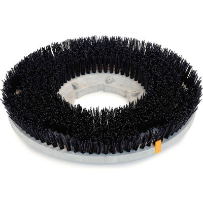 Carlisle 17" Colortech Stripping Grit Brush, Black
