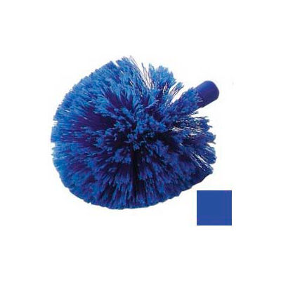 Carlisle Flo-Pac Round Duster With Soft Flagged PVC Bristles, Blue - 36340414 - Pkg Qty 12