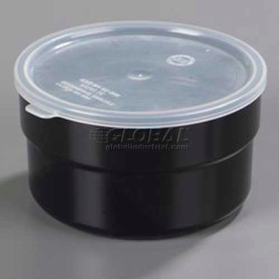 Carlisle 36503 - Supreme™ Crock W/Lid, 1.5 Qt., Black