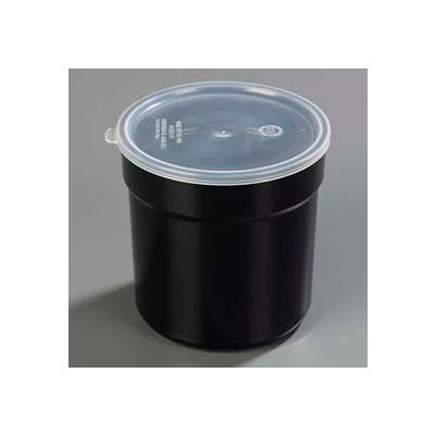 Carlisle 037203 - Supreme™ Crock W/Lid 2.7 Qt., Black - Pkg Qty 6