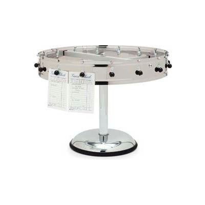 Carlisle 3816MP - Order Wheel, 16 Clips, Portable, 18" Diameter, Stainless Steel