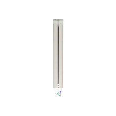 Carlisle 38830C - Gravity Feed Cup Dispenser, Large, Holds 12-24 Oz, 3-3/8" To 3-7/8" Cups