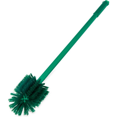Sparta® 5" Diameter Polyester Multi-Purpose Valve & Fitting Brush 30" Long - Green, 40008C09 - Pkg Qty 6