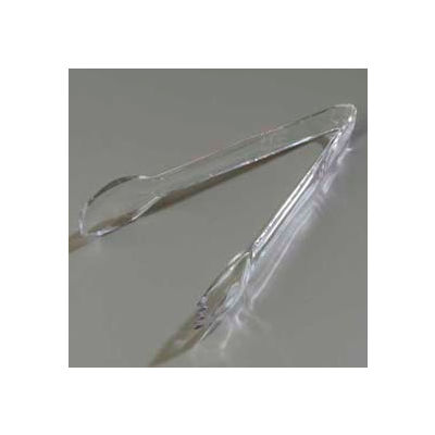 Carlisle 400907 - Carly® Salad Tong 9-1/32", Clear - Pkg Qty 12