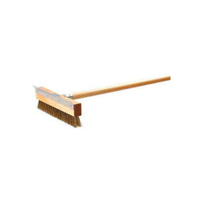 Carlisle 4029300 - Sparta® Pizza Oven Brush W/ Scraper (Head Only) 10" - Pkg Qty 12