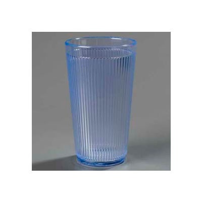 Carlisle 403414 - Crystalon® Polycarbonate Tumbler RimGlow, 16 Oz., Ocean Blue - Pkg Qty 48