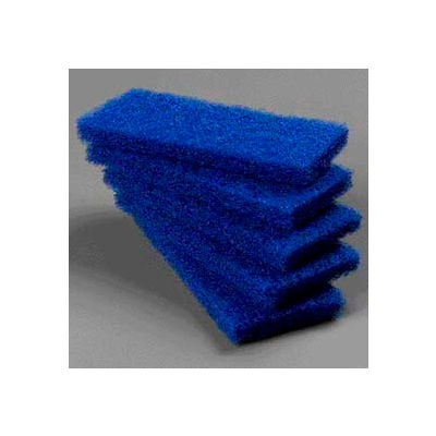 Carlisle Medium Scouring Pads, Blue - 4072500 - Pkg Qty 8