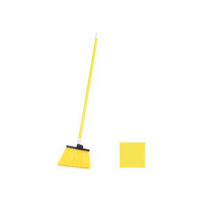Carlisle Sparta Spectrum Duo-Sweep 11" Unflagged Angle Broom 56"L, Yellow - Pkg Qty 12
