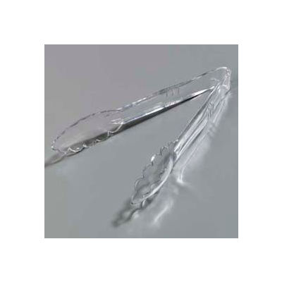 Carlisle 410907 - Carly® Utility Tong 8-27/32", Clear - Pkg Qty 12