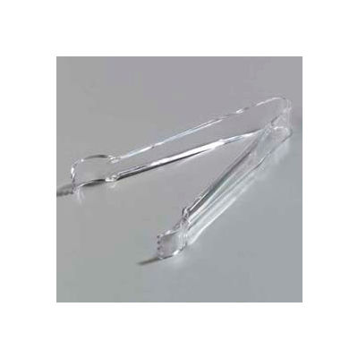 Carlisle 420607 - Carly® Pom Tong 6-3/32", Clear - Pkg Qty 12