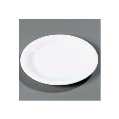 Carlisle 4300402 - Durus® Narrow Rim Dinner Plate 9-1/16" x 29/32", White - Pkg Qty 24