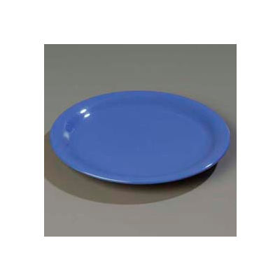 Carlisle 4300814 - Durus® Narrow Rim Pie Plate 6-9/16" x 3/4", Ocean Blue - Pkg Qty 48
