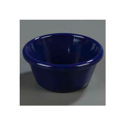 Carlisle 4312660 - Smooth Ramekin 6 Oz., San, Cobalt Blue - Pkg Qty 48