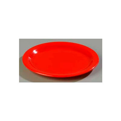 Carlisle 4350005 - Dallas Ware® Dinner Plate 10-1/4", Red - Pkg Qty 48