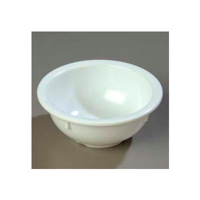 Carlisle 4352202 - Dallas Ware® Rim Nappie Bowl 14 Oz., White - Pkg Qty 24