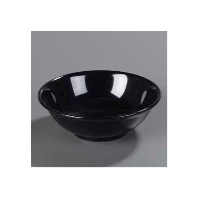 Carlisle 4373703 - Footed Serving Bowl 24 Oz., Black - Pkg Qty 12