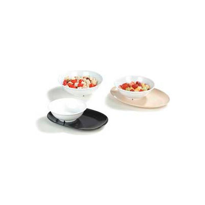 Carlisle 4373902 - Footed Serving Bowl 57 Oz., White - Pkg Qty 12