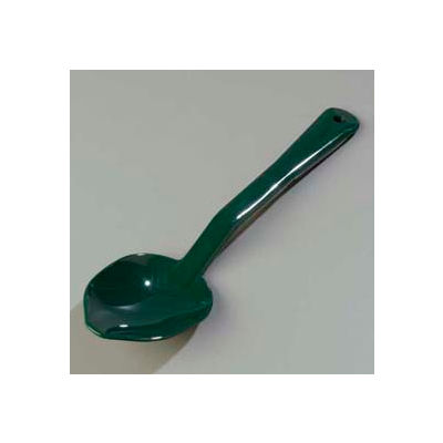 Carlisle 441008 - Solid Serving Spoon, Forest Green - Pkg Qty 12