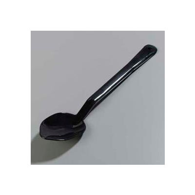 Carlisle 442003 - Solid Serving Spoon,, 13", Black - Pkg Qty 12