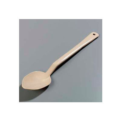 Carlisle 442006 - Solid Serving Spoon, 13", Beige - Pkg Qty 12