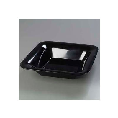 Carlisle 4440203 - Designer Displayware™ Wide Rim Square Bowl 14", Black - Pkg Qty 4