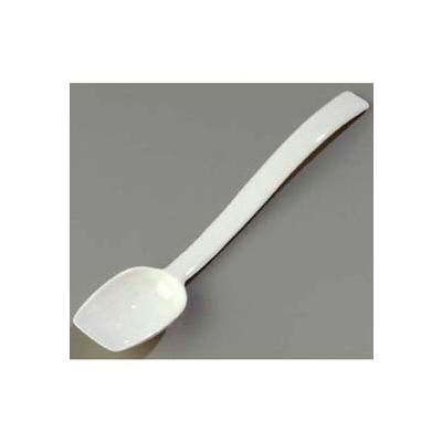 Carlisle 446002 - Solid Spoon, 0.5 Oz., 8", White - Pkg Qty 12