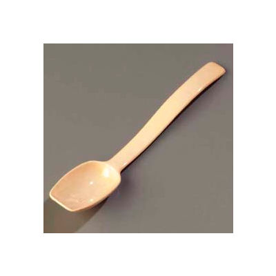 Carlisle 446006 - Solid Spoon, 0.5 Oz., 8", Beige - Pkg Qty 12