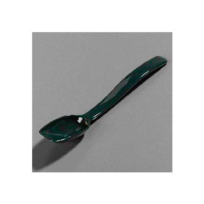 Carlisle 446008 - Solid Spoon, 0.5 Oz., 8", Forest Green - Pkg Qty 12