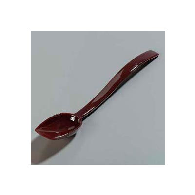 Carlisle 447001 - Solid Spoon, 0.8 Oz., 10", Brown - Pkg Qty 12