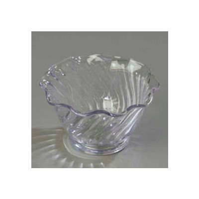 Carlisle 4530-907 - Tulip Dessert Dish 5 Oz. (12/St), Clear - Pkg Qty 4