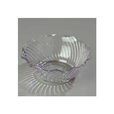Carlisle 453407 - Tulip Bowl 13 Oz., 5-9/16", Polycarbonate, Clear - Pkg Qty 24