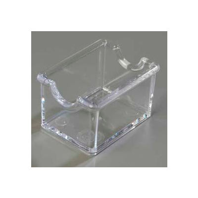 Carlisle 455007 - Sugar Caddy, Holds 20 Packets, Clear - Pkg Qty 24