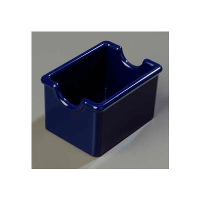 Carlisle 455060 - Sugar Caddy, Holds 20 Packets, Cobalt Blue - Pkg Qty 24