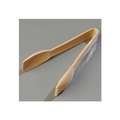 Carlisle 460606 - Carly® Salad Tongs, Plastic, Beige, 6-7/32" Long - Pkg Qty 12