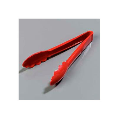 Carlisle 470905 - Carly® Utility Tong 8-27/32", Red - Pkg Qty 12