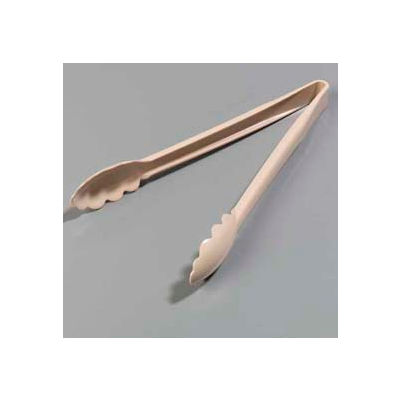 Carlisle 471206 - Carly® Utility Tong 11-3/4", Beige - Pkg Qty 12