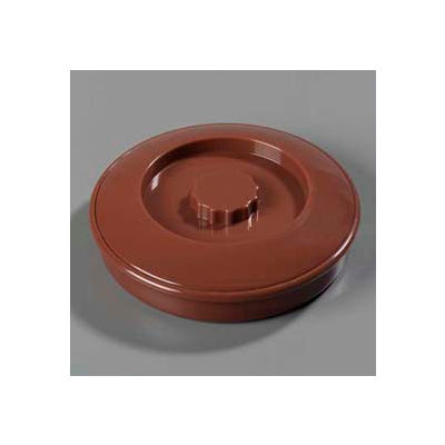 Carlisle 047528 - Tortilla Server W/Lid 7-1/4" x 1-15/16", Lennox Brown - Pkg Qty 24