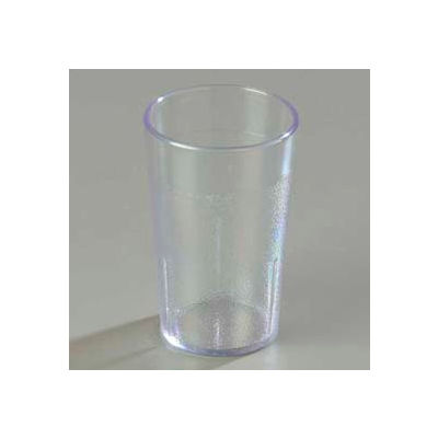 Carlisle 5501-207 - Stackable™ SAN Tumbler 5 Oz., Clear, 24 Ea., Pebbled - Pkg Qty 24