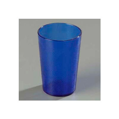 Carlisle 552647 - Stackable™ SAN Tumbler 8 Oz., Royal Blue, Pebbled - Pkg Qty 72
