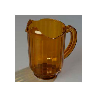 Carlisle 554013 - Carlisle® Versapour® Pitcher 60 Oz., Amber - Pkg Qty 6