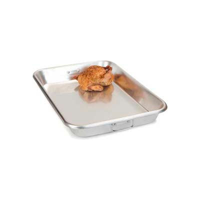 Carlisle 601923 - 19 Qt. Bake Pan With Drop Handles 18" x 26" x 3-1/2", Aluminum - Pkg Qty 4
