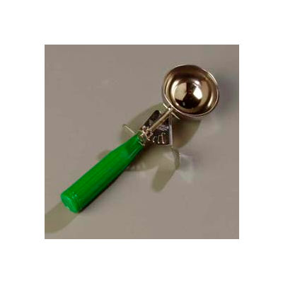 Carlisle 60300-12 - Disher W/ Green Handle 3-1/4 Oz - Pkg Qty 12
